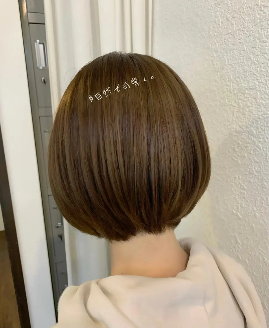 ショート ショートボブ ボブ 学生 ショートヘア トリートメント 高原 ジュンのヘアスタイル