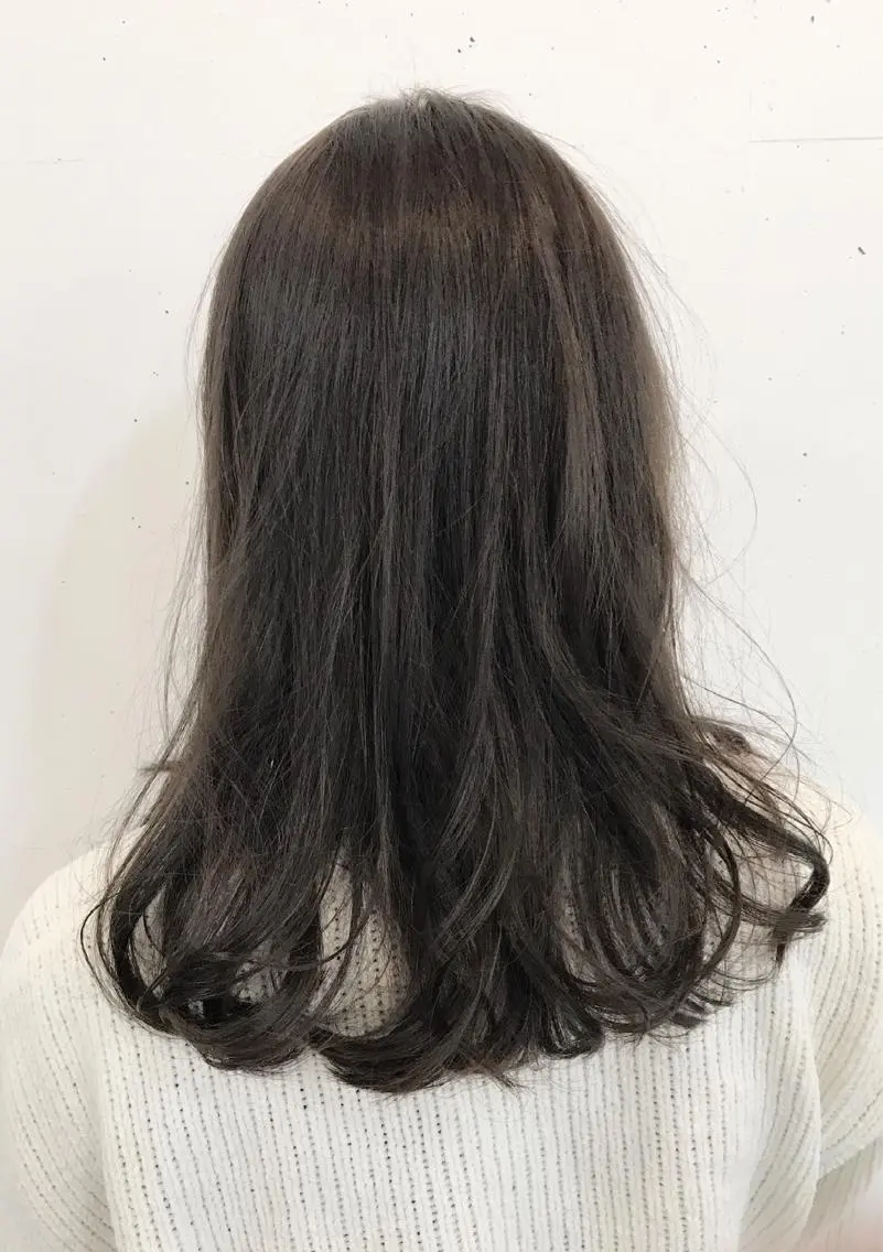 カラー アッシュ イルミナカラー グレージュ/髪質改善 Yamato.hのヘアスタイル