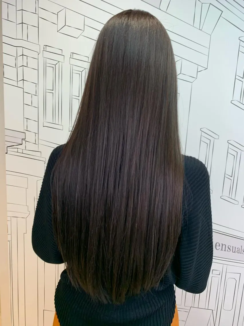 ロング 坪井 彰吾のヘアスタイル