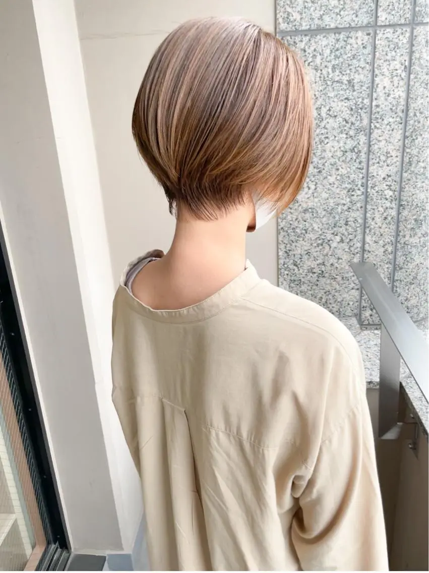 ショート ショートヘア カット mua 鳳のヘアスタイル