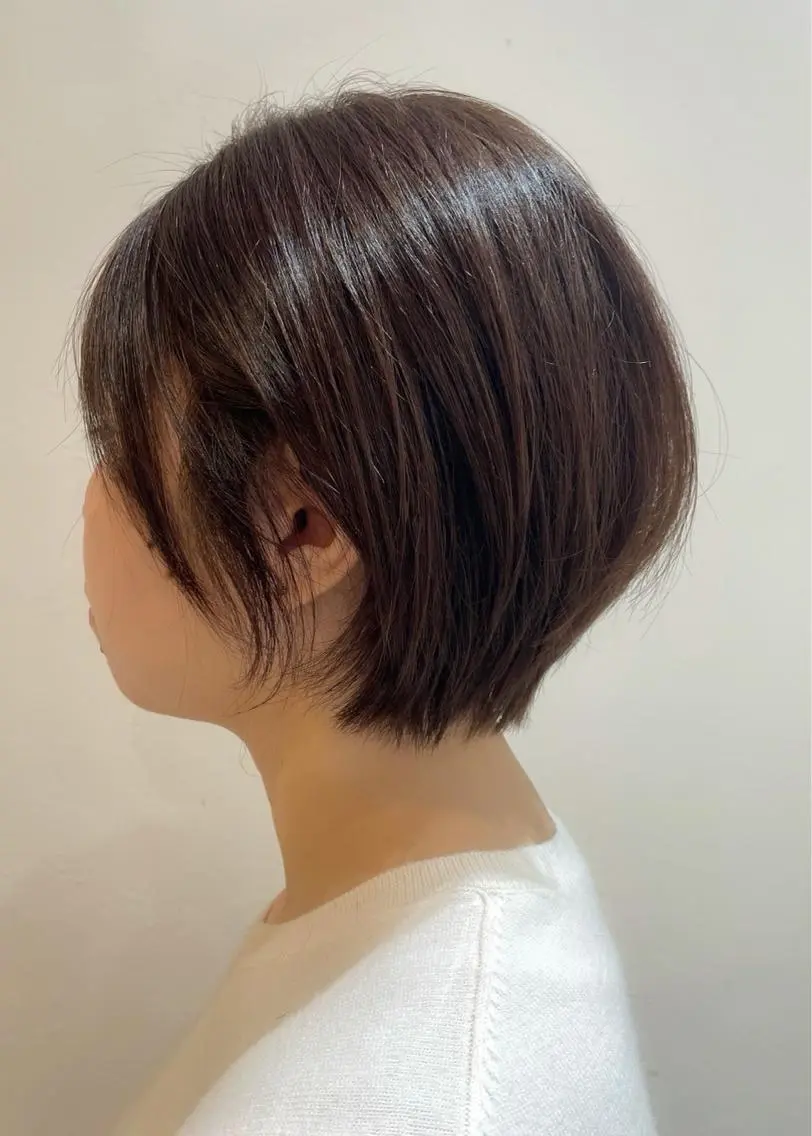 ショート サワタ ミサのヘアスタイル