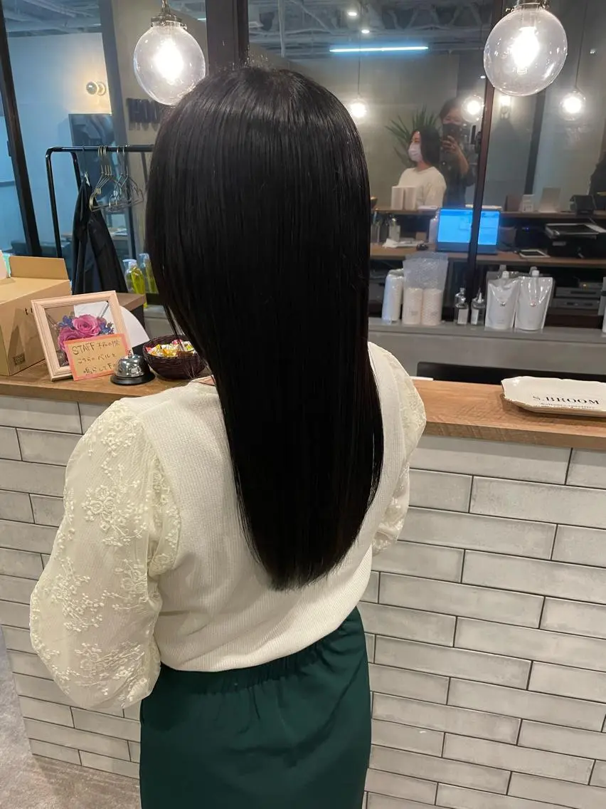 ロング S.BROOM なんばTAKUYAのヘアスタイル