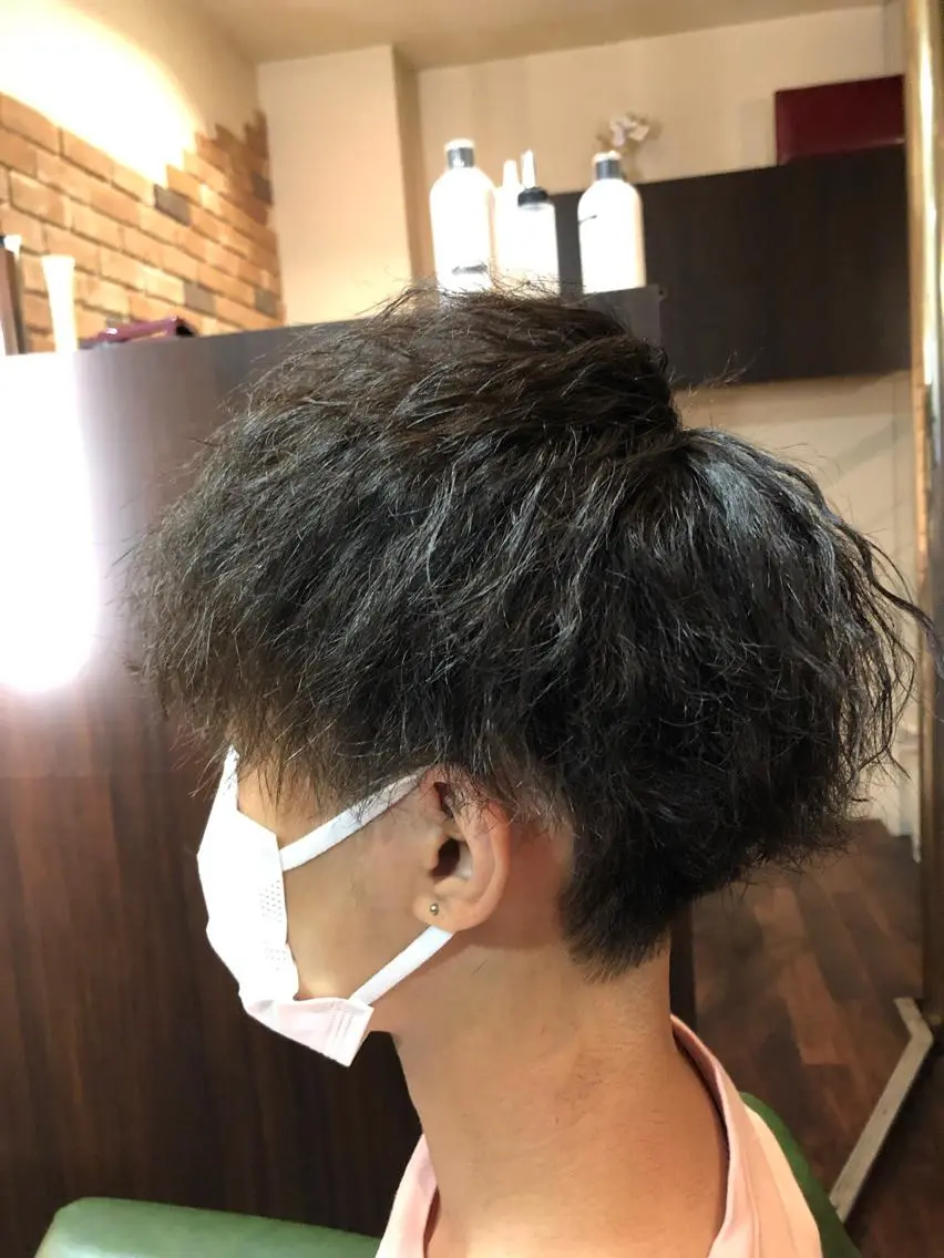 ショート パーマ ツイストパーマ Parfait 山本のヘアスタイル