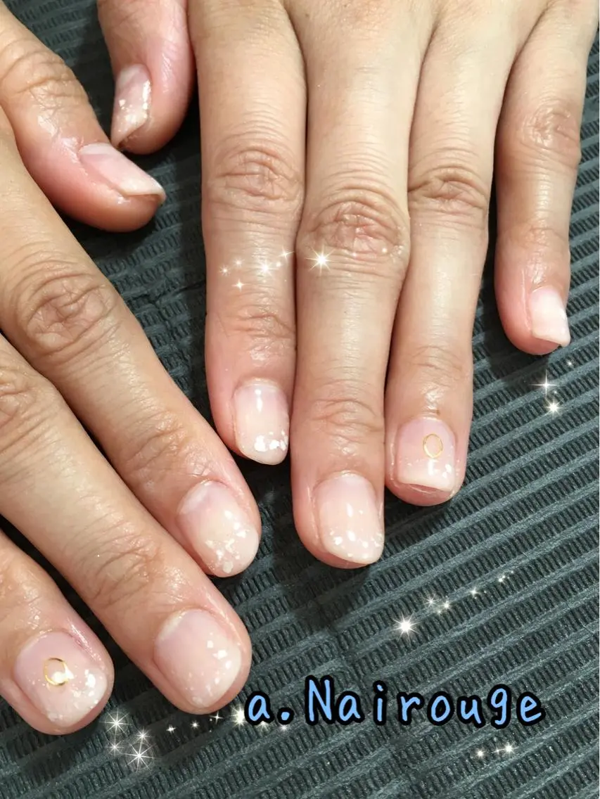 ネイル オフィスネイル ハンドネイル Nail salon REIRISのネイルデザイン