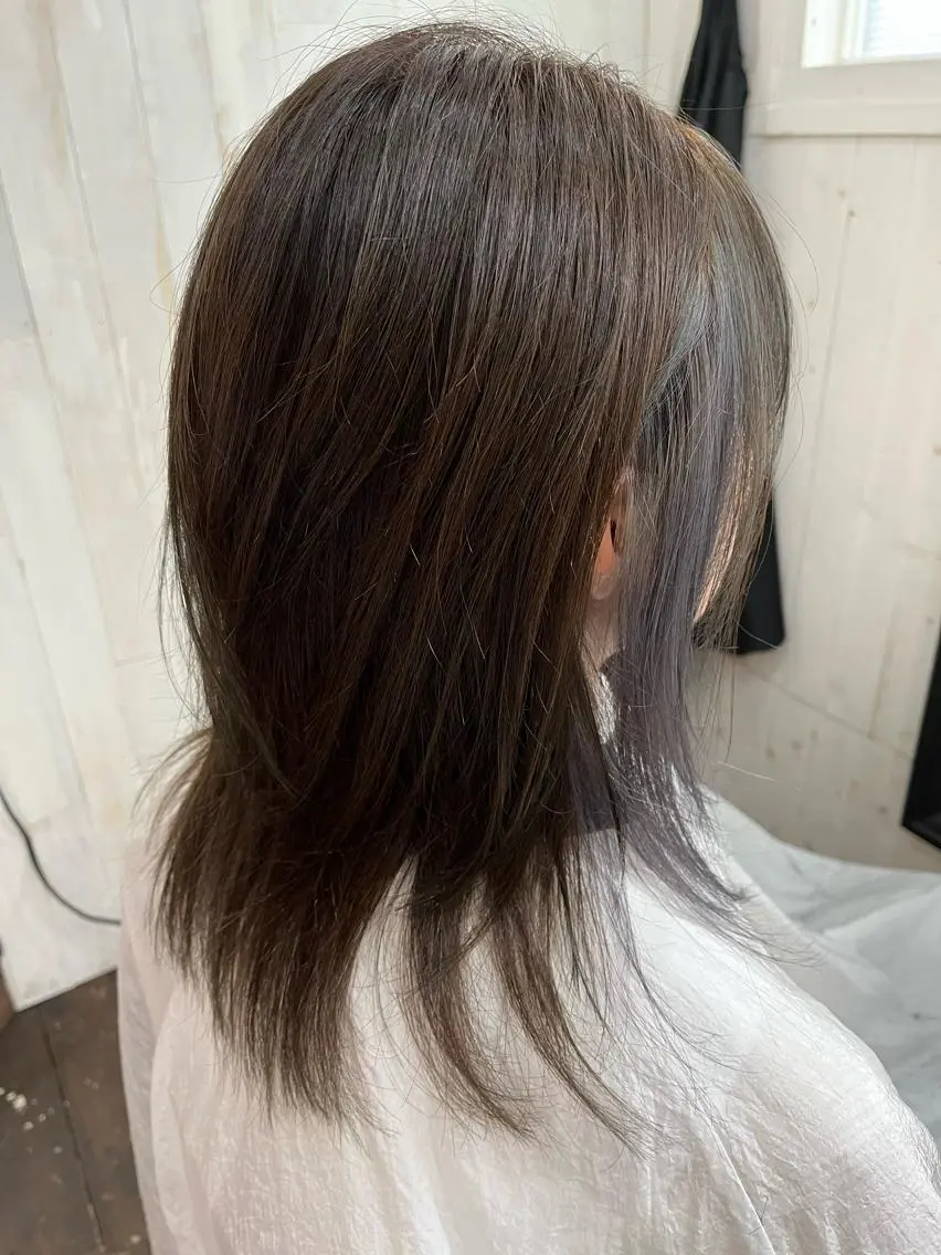 セミロング 紙屋 隼人のヘアスタイル
