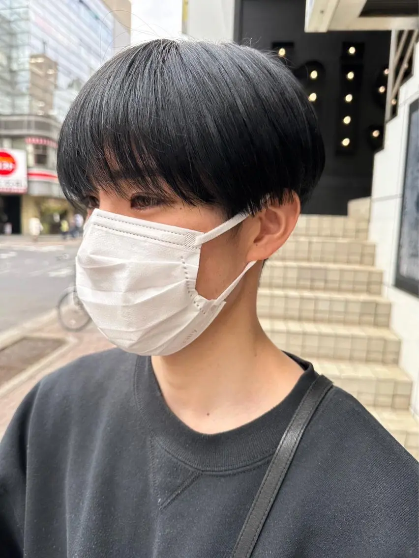 ショート 韓国風カラー 学生 髪質改善 韓国風ヘア トリートメント メンズスタイル Hitomi🐶のヘアスタイル