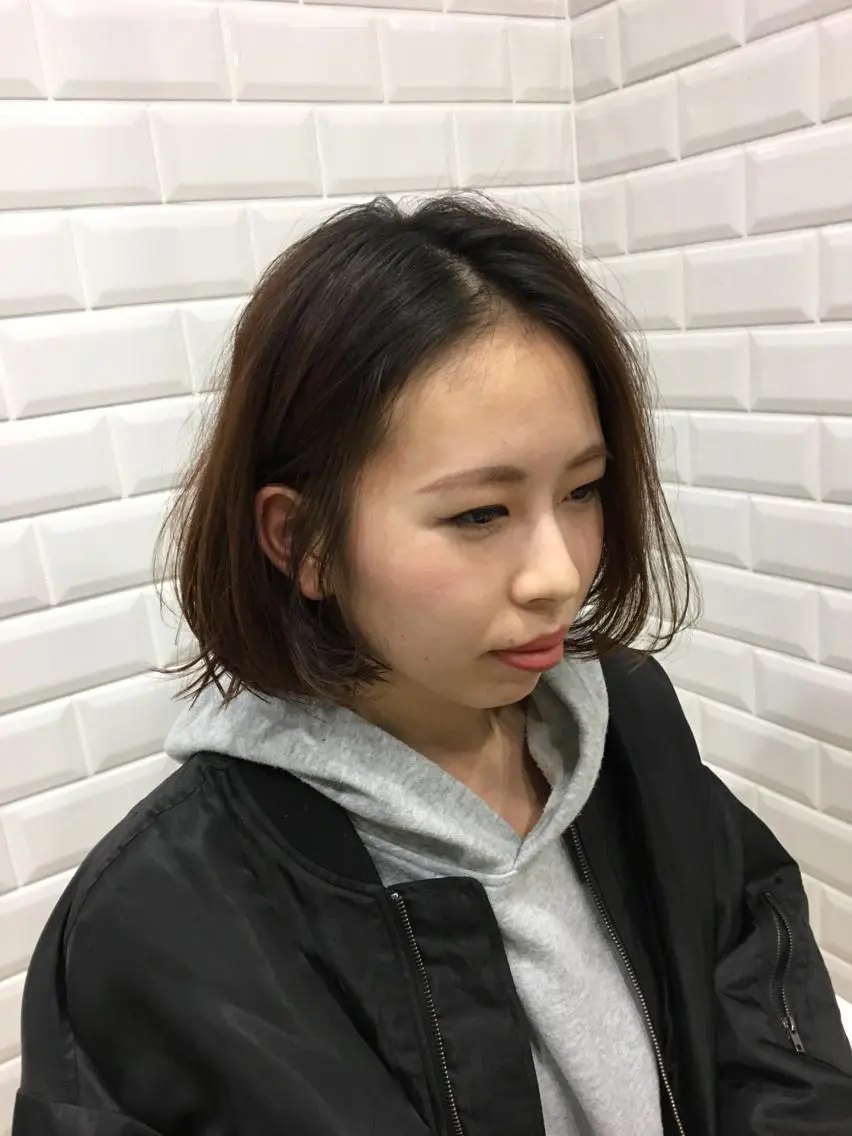 ショート ボブ 丸茂 聖名のヘアスタイル