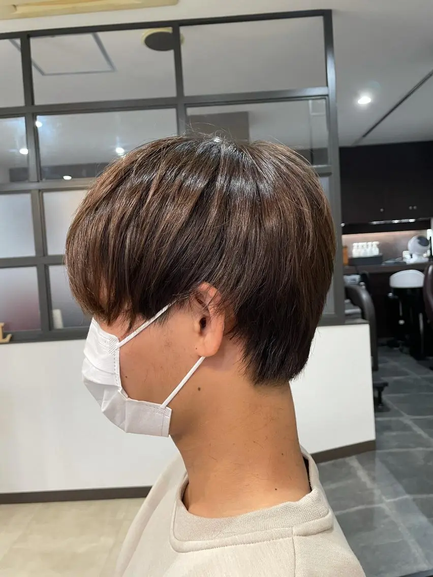 メンズ マッシュ 刈り上げ SOL .✂︎ 松永李帆のヘアスタイル