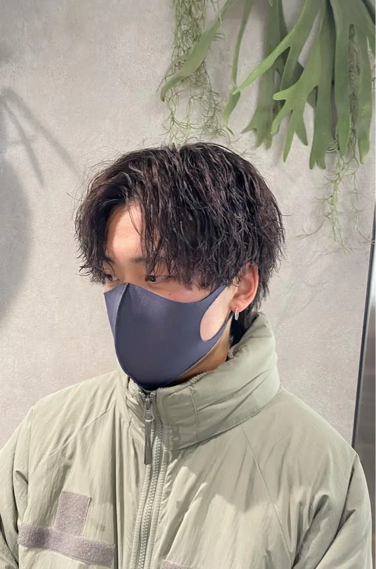 メンズ ヘアカラー お洒落カジュアル🍃 まなとのヘアスタイル