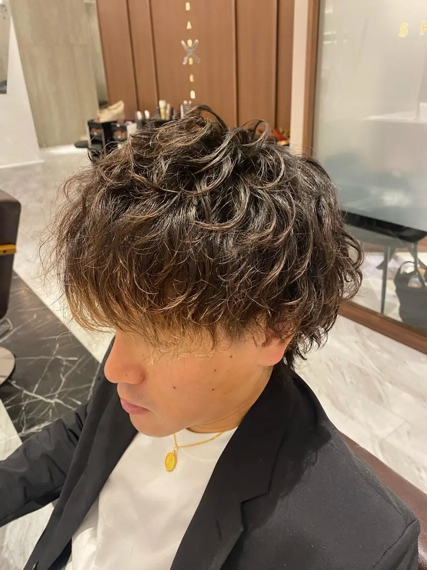 ショート メンズ メンズパーマ 瀧野 翔吾【メンズ特化】のヘアスタイル