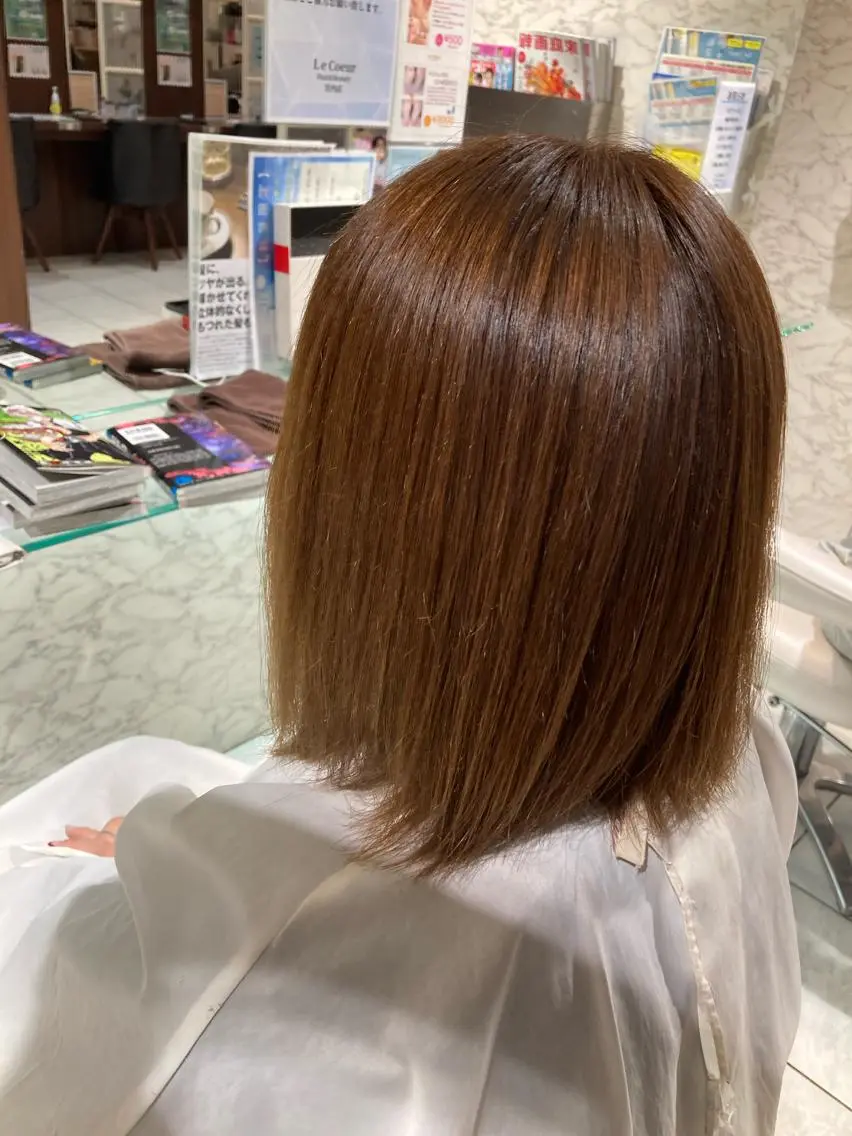 ショート 縮毛矯正 落合孝臣/新潟駅南 /髪質改善のヘアスタイル