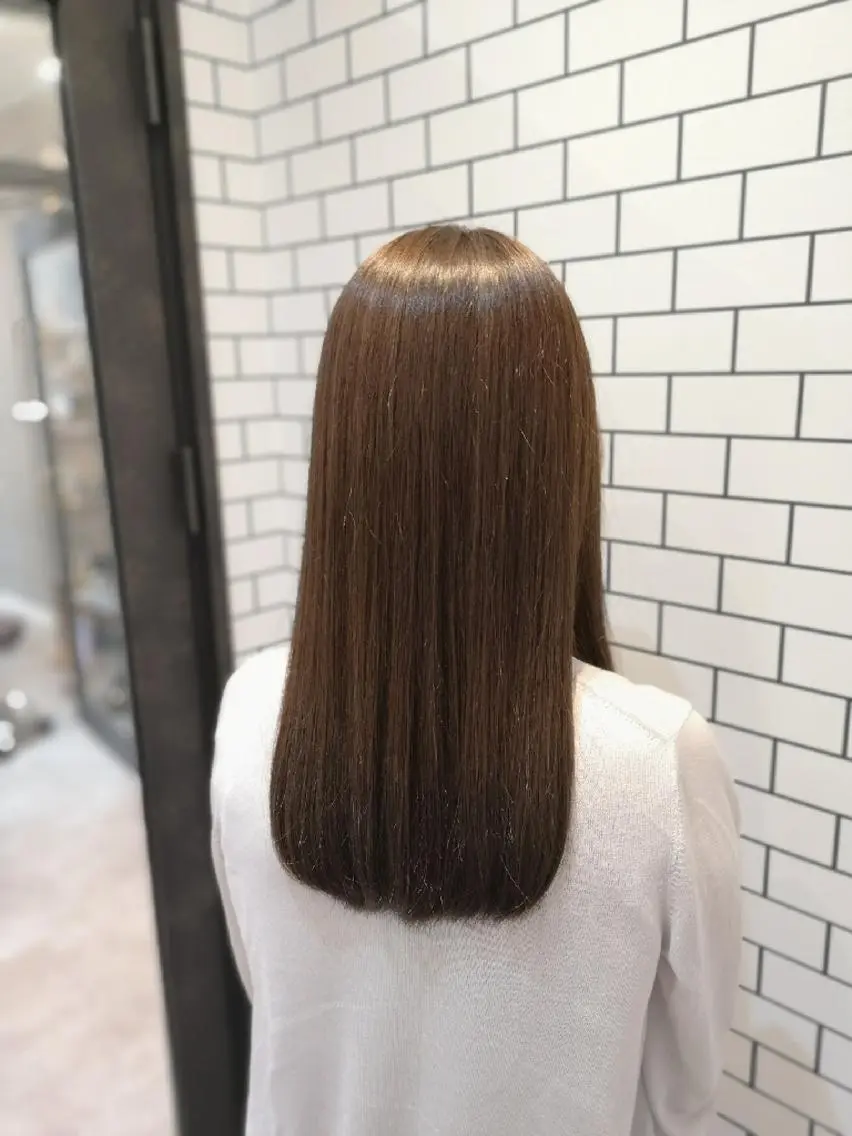 ミディアム ヘアアレンジ カラー ミディアムパーマ バレイヤージュ ブリーチ ケアブリーチ 透明感カラー ✨艶髪✖癒し✨🍀 miyazawaのヘアスタイル