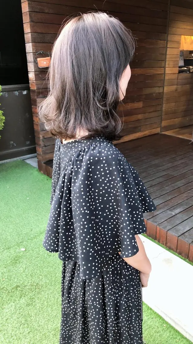 ミディアム カラー creep hair nozomiのヘアスタイル
