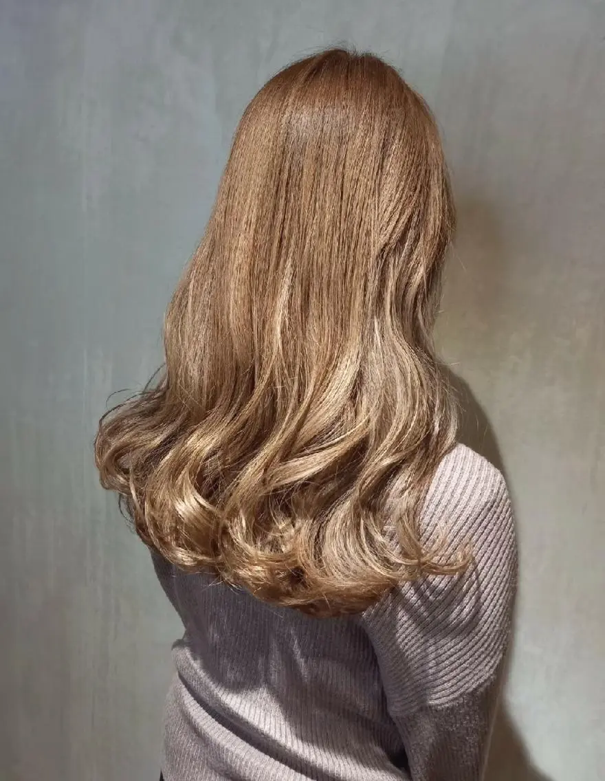 カラー ロング ヘアアレンジ ハイトーンカラー 似合わせカット 🌈HMhair🌈 home池袋のヘアスタイル