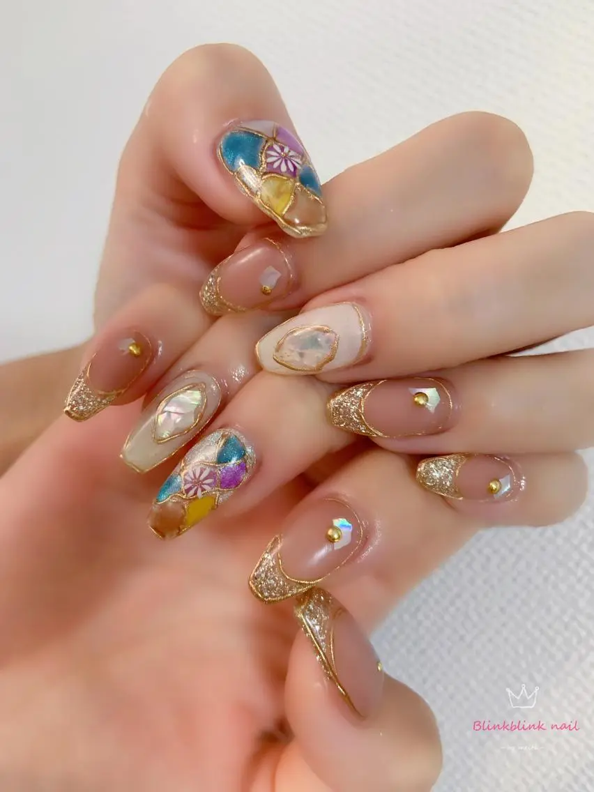 セミロング ネイル ハンドネイル Style Nailのネイルデザイン