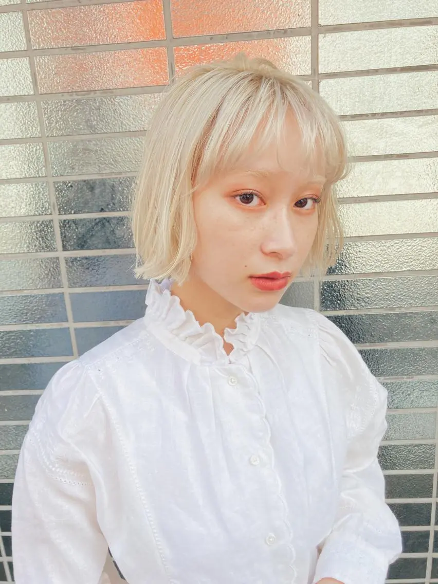 ショート カット 金田 夏野のヘアスタイル