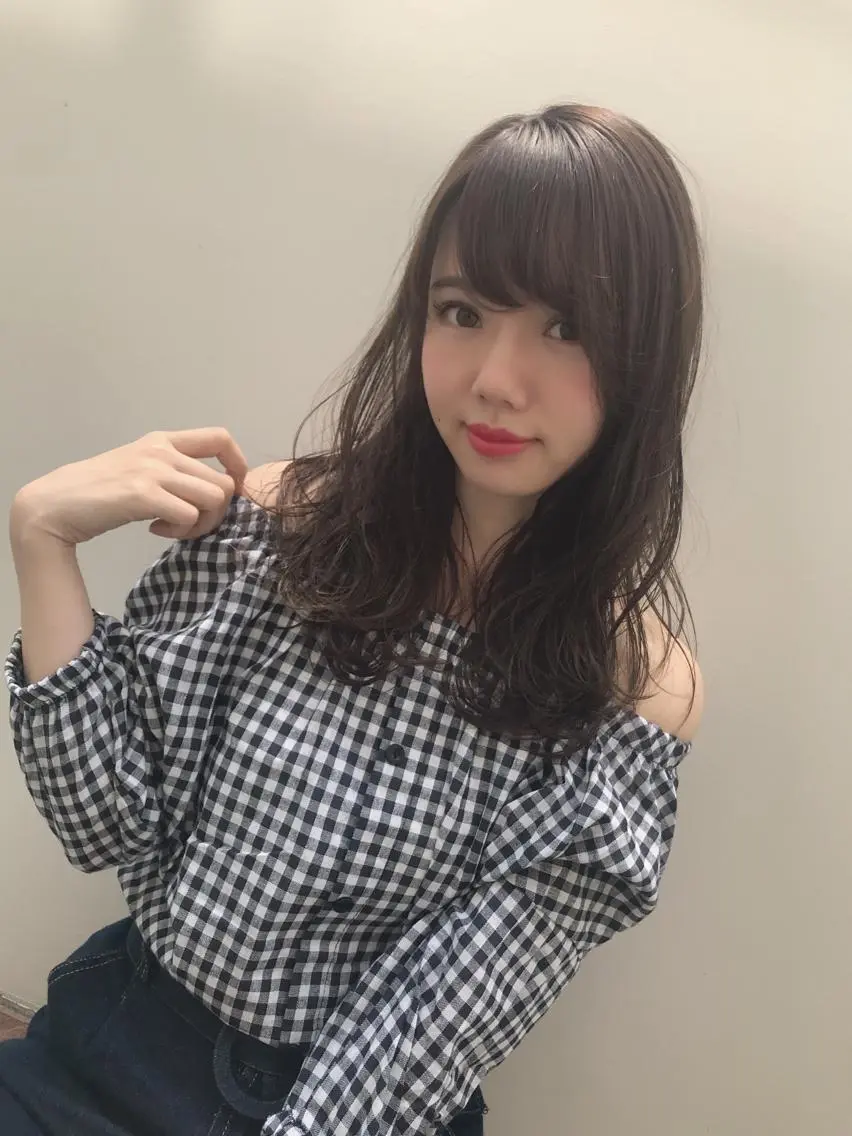 ロング カラー ブラウンカラー 髪質改善🌟 TAKERUのヘアスタイル