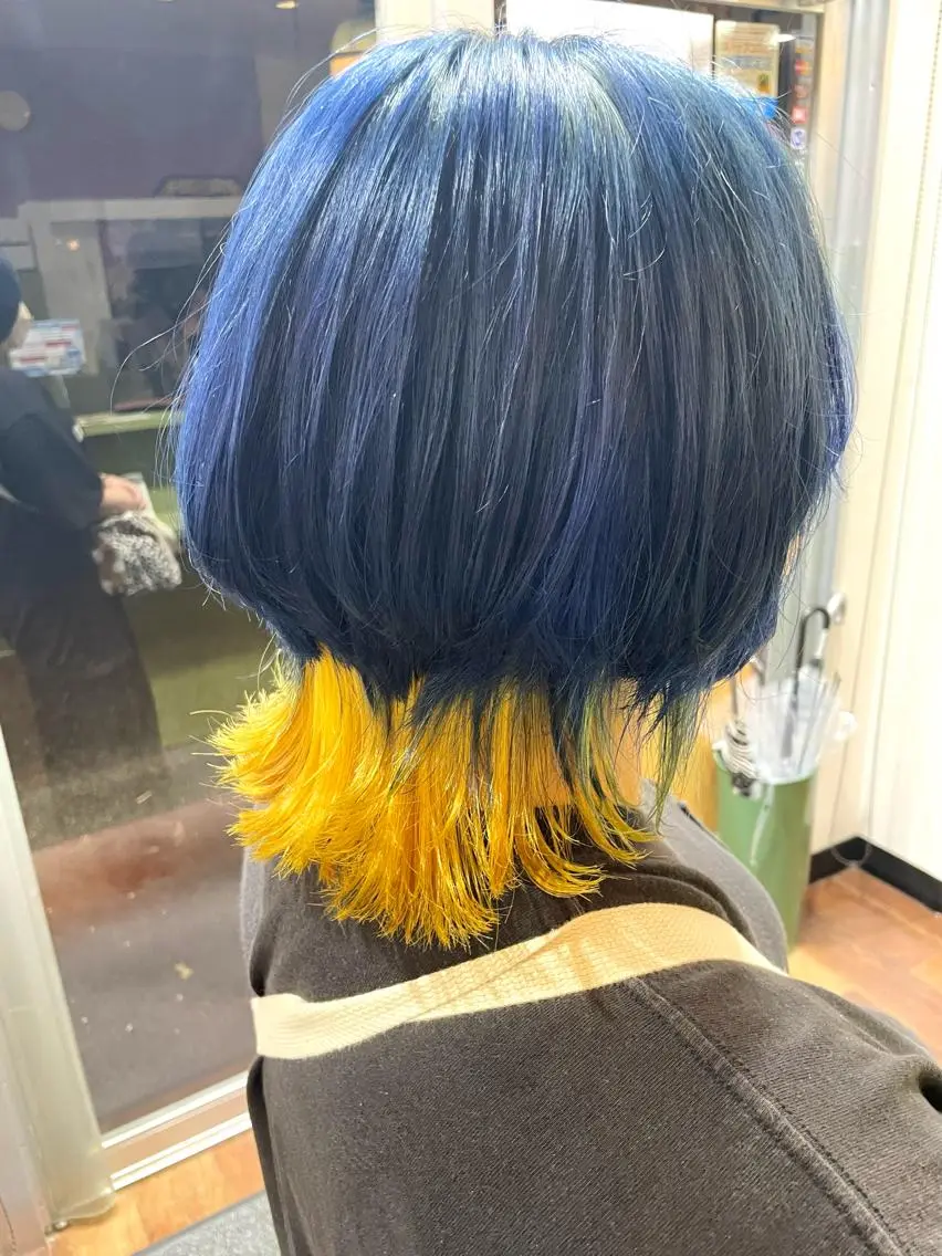 カラー 嶋岡 乃愛のヘアスタイル
