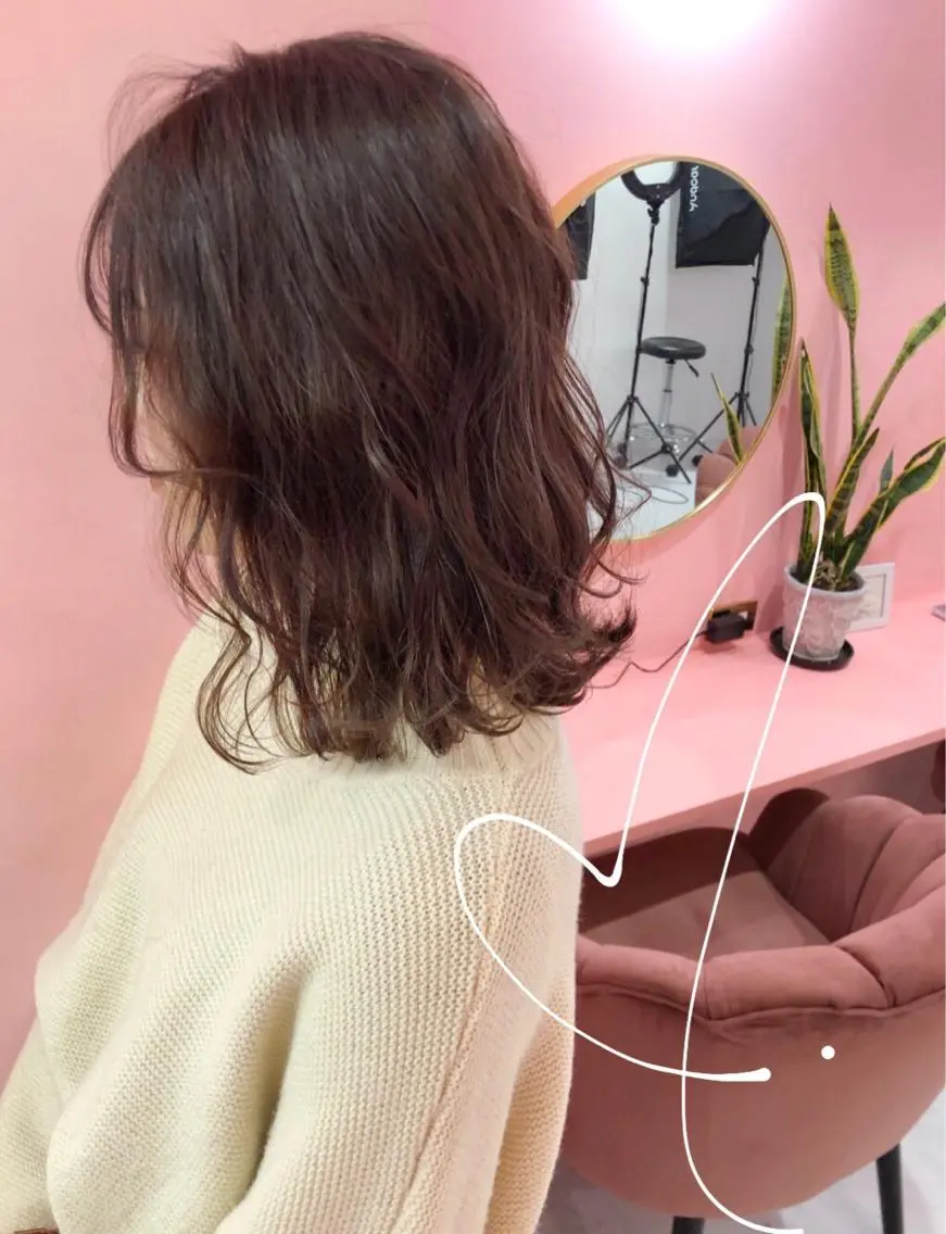 ショート カラー プル艶職人/ にしものヘアスタイル