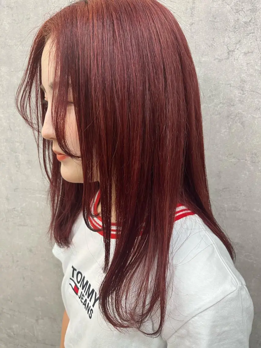 セミロング カラー kana ARENDのヘアスタイル