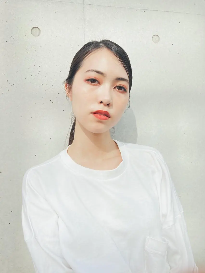 ロング カット トリートメント 金田 夏野のヘアスタイル