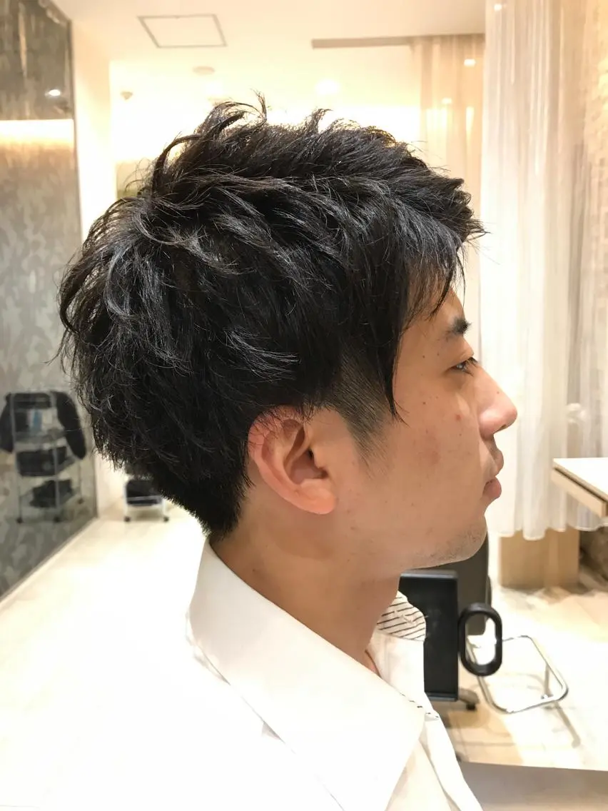 ショート メンズ ツーブロック 刈り上げ カット Rayt hair レイトヘアーのヘアスタイル