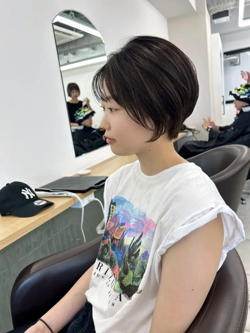 ショート カラー ヘアアレンジ カット ヘアカラー トリートメント 【代表】 たき〜のヘアスタイル