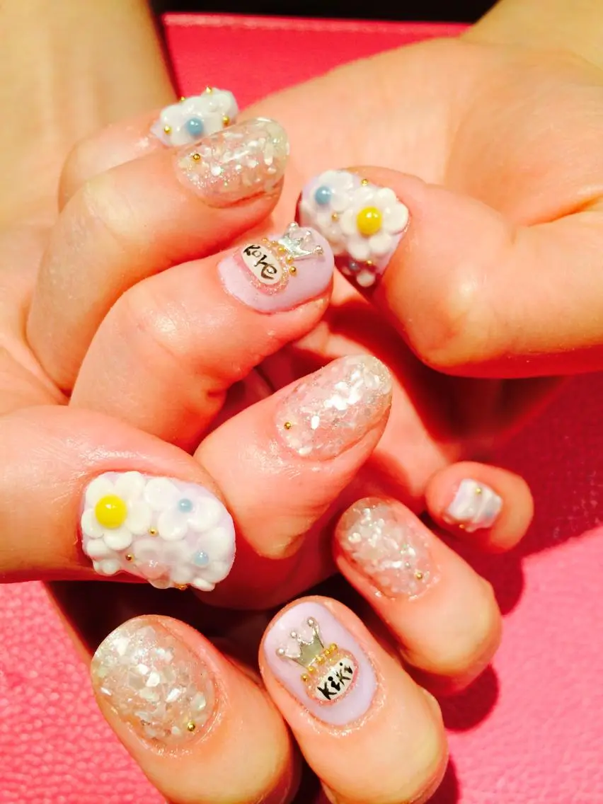 ネイル フラワーネイル ネイルサロン Sweetのネイルデザイン