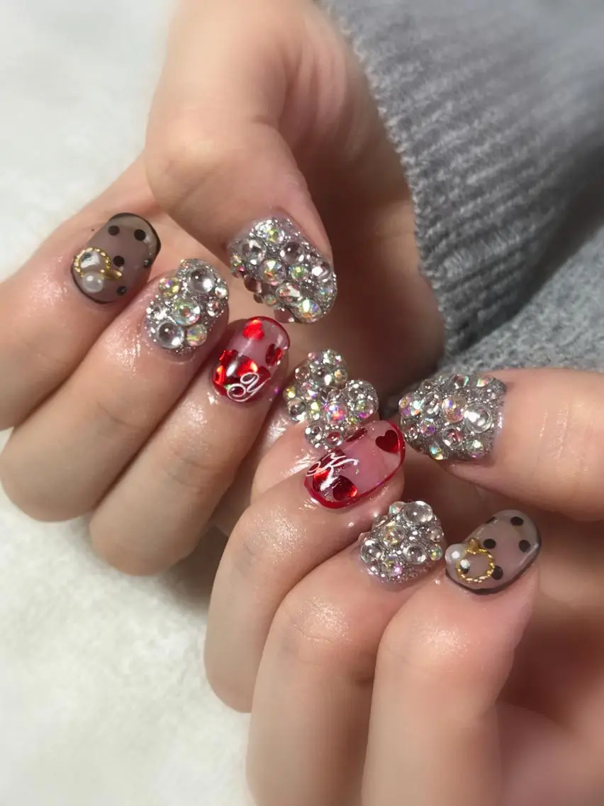 ネイル ストーンネイル Era nailのネイルデザイン