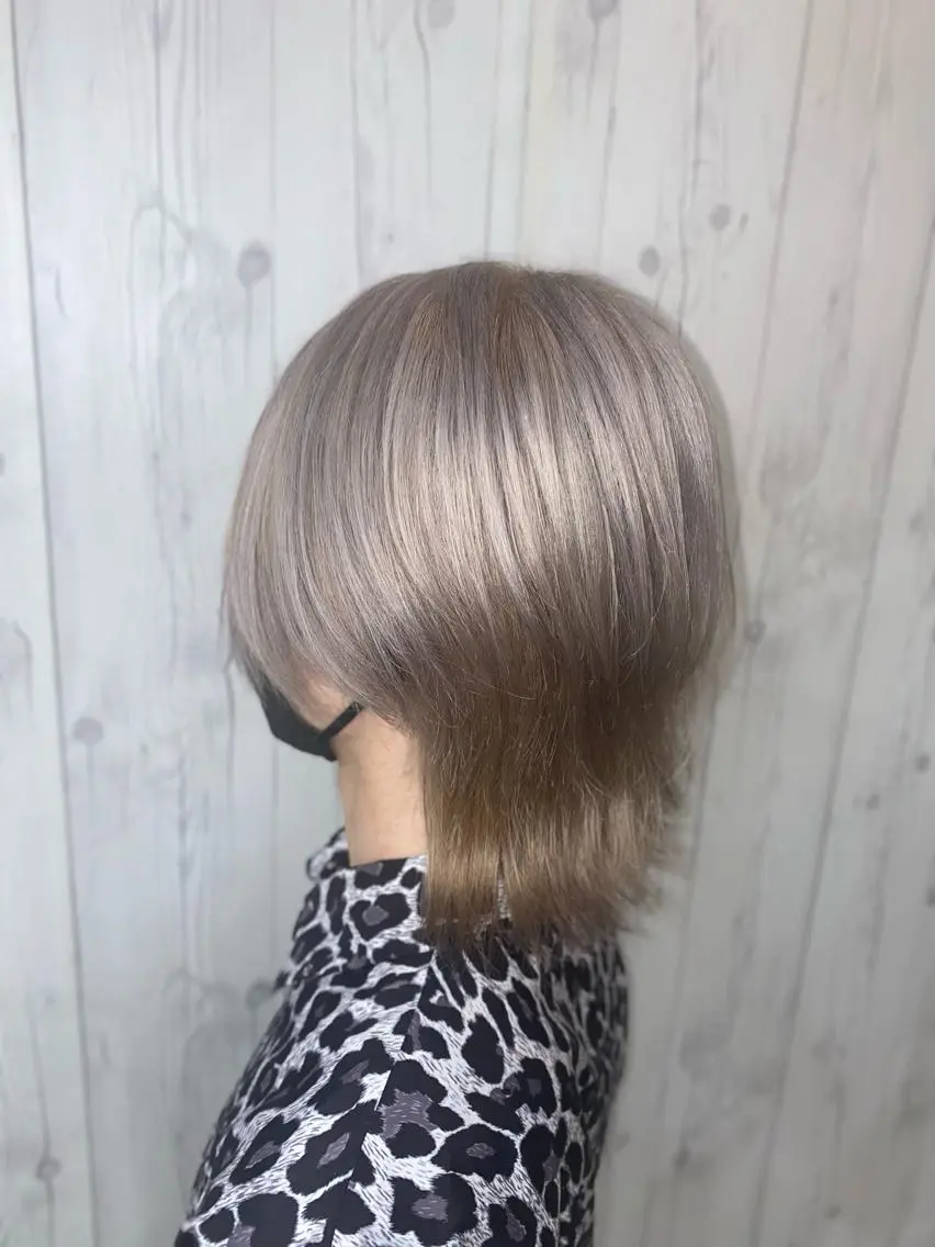 メンズ メンズハイトーン ヘアカラー ゆぴ☾‪/推しカラー /ハイトーンのヘアスタイル