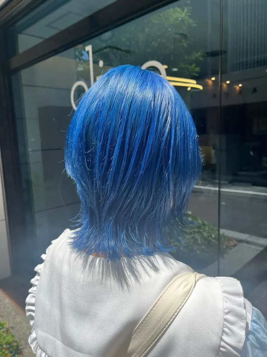 ミディアム カラー ダブルカラー グラデーションカラー ハイライトカラー イルミナカラー インナーカラー カット ヘアカラー トリートメント BUCKS【天王寺】 バックス【駅30秒】のヘアスタイル