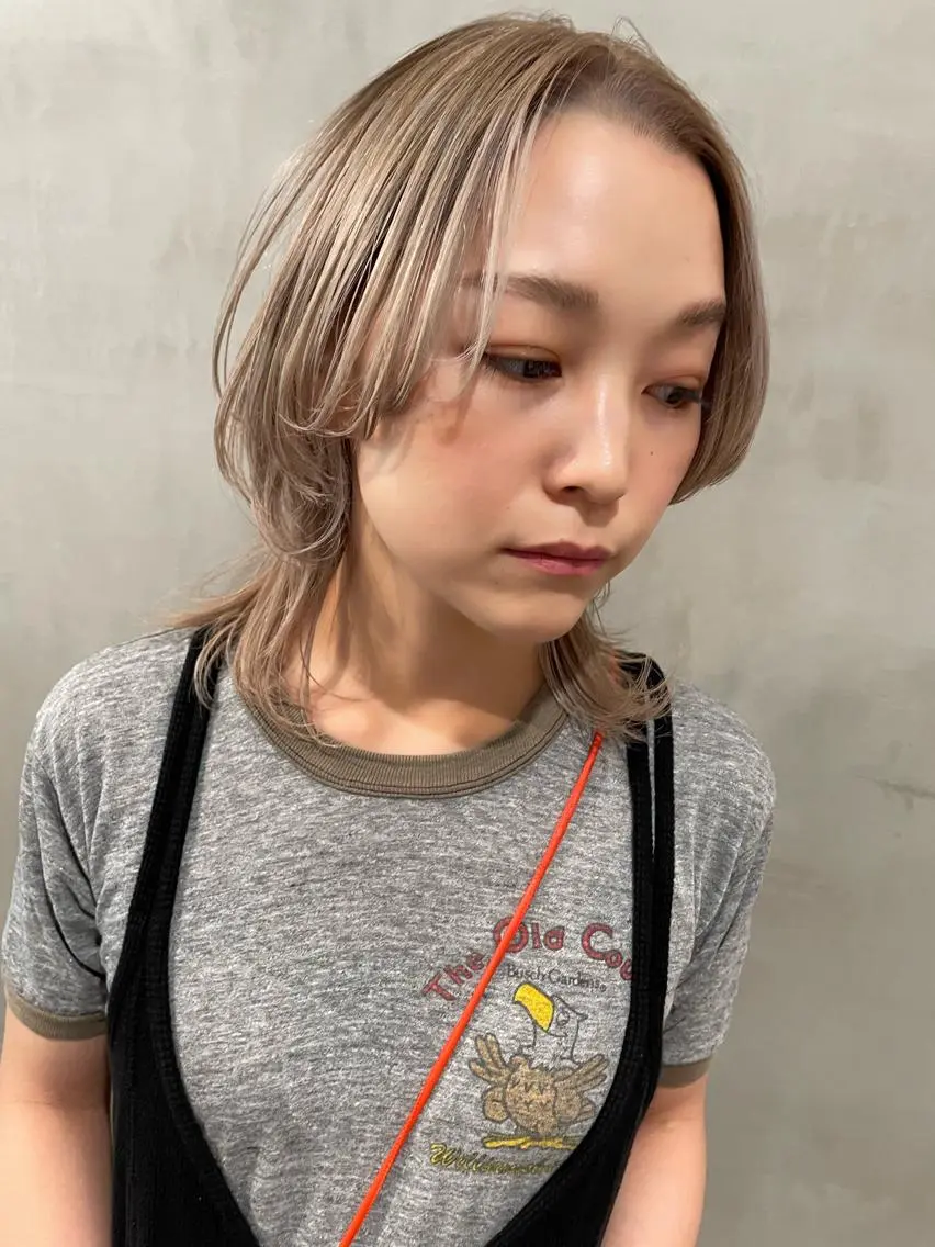 ミディアム カラー ヘアカラー トリートメント 優作 〜圧倒的信頼〜のヘアスタイル
