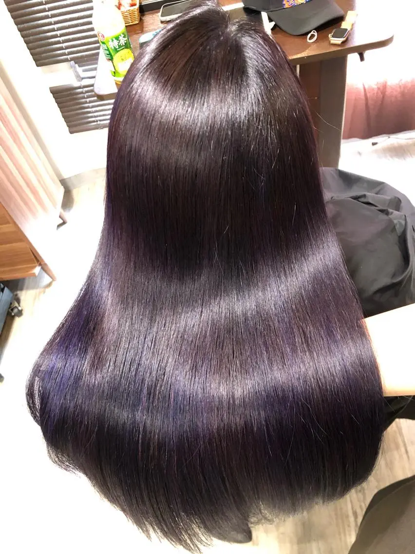 ロング カラー SHIORI💜口コ ミNo.1艶カラーのヘアスタイル