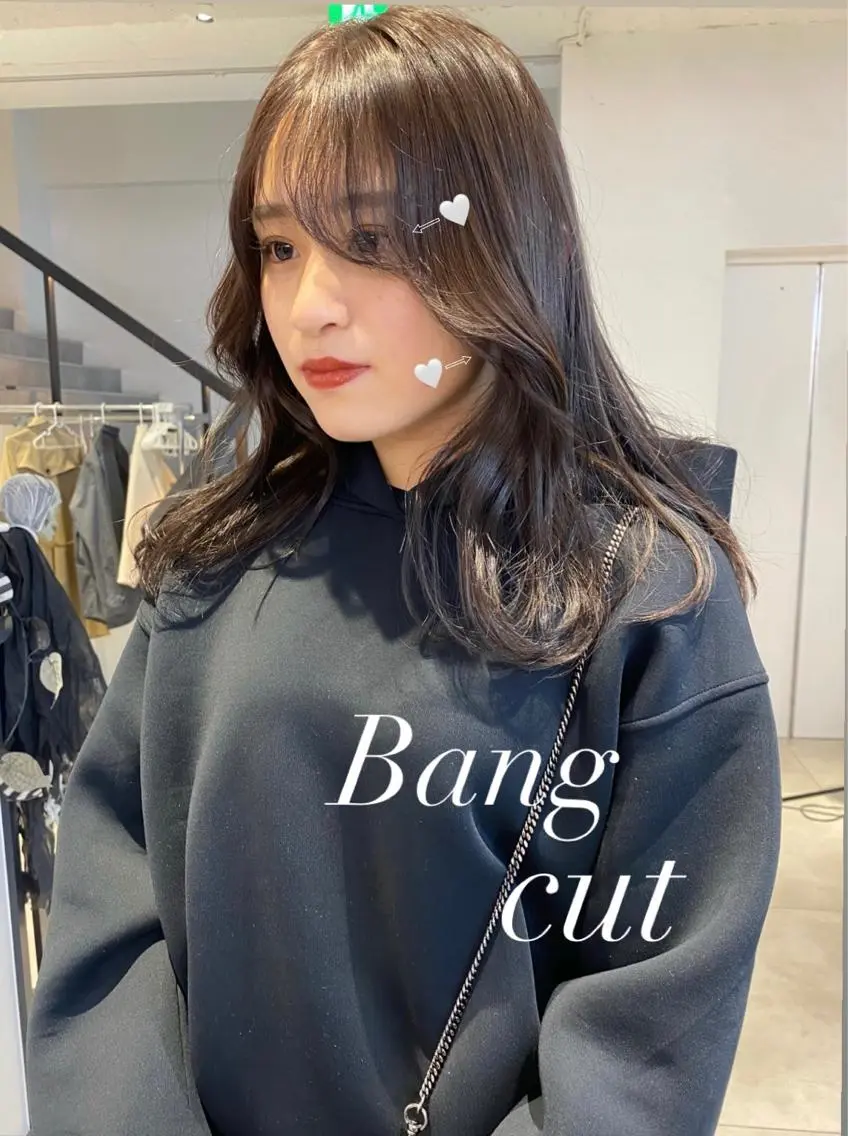 ロング カラー ヘアカラー レイヤーカット カノン🩷のヘアスタイル