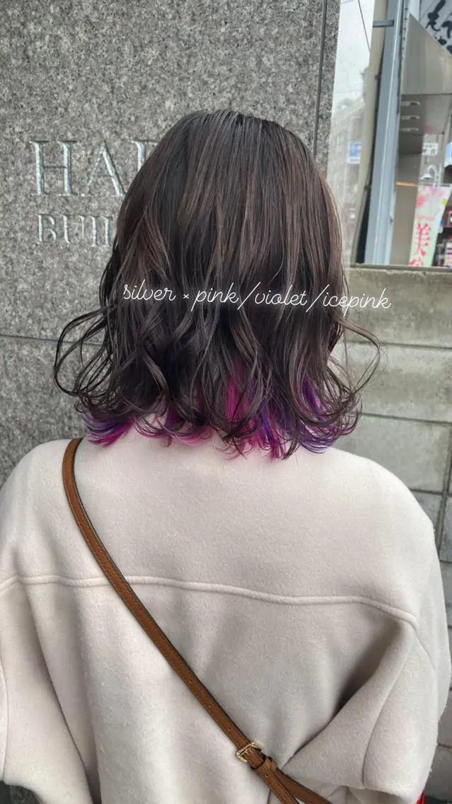 ミディアム hair salonのヘアスタイル