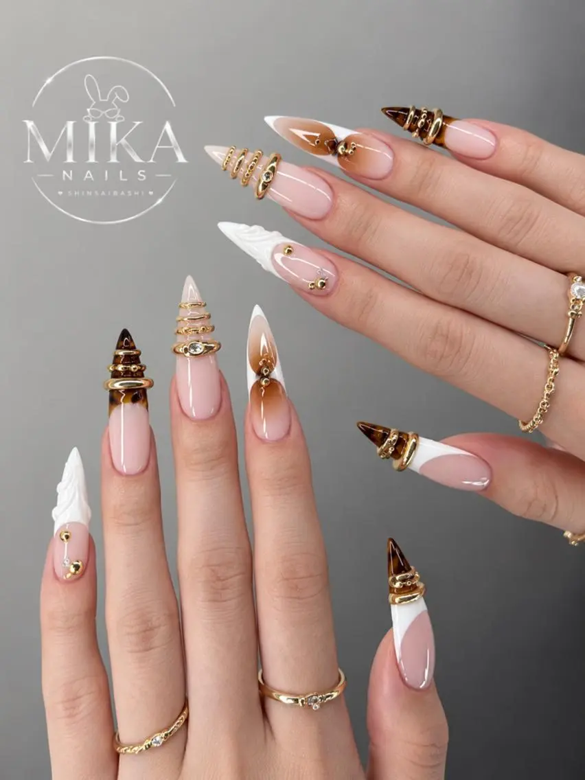 ネイル アートネイル チークネイル ドット フットネイル フレンチネイル ハンドネイル 🌷Luna Mika🌷のネイルデザイン