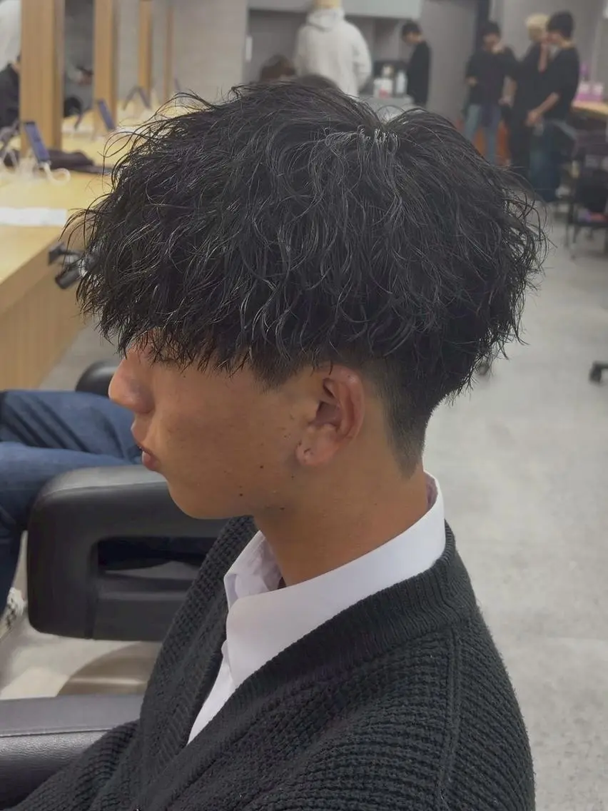 メンズ パーマ メンズモデル募集 ‼️／カット・パーマのヘアスタイル