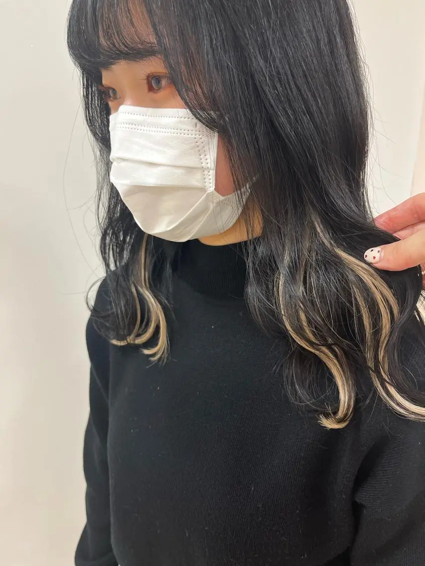 ミディアム 暖色/ブリーチカラー 🎀 M i k uのヘアスタイル