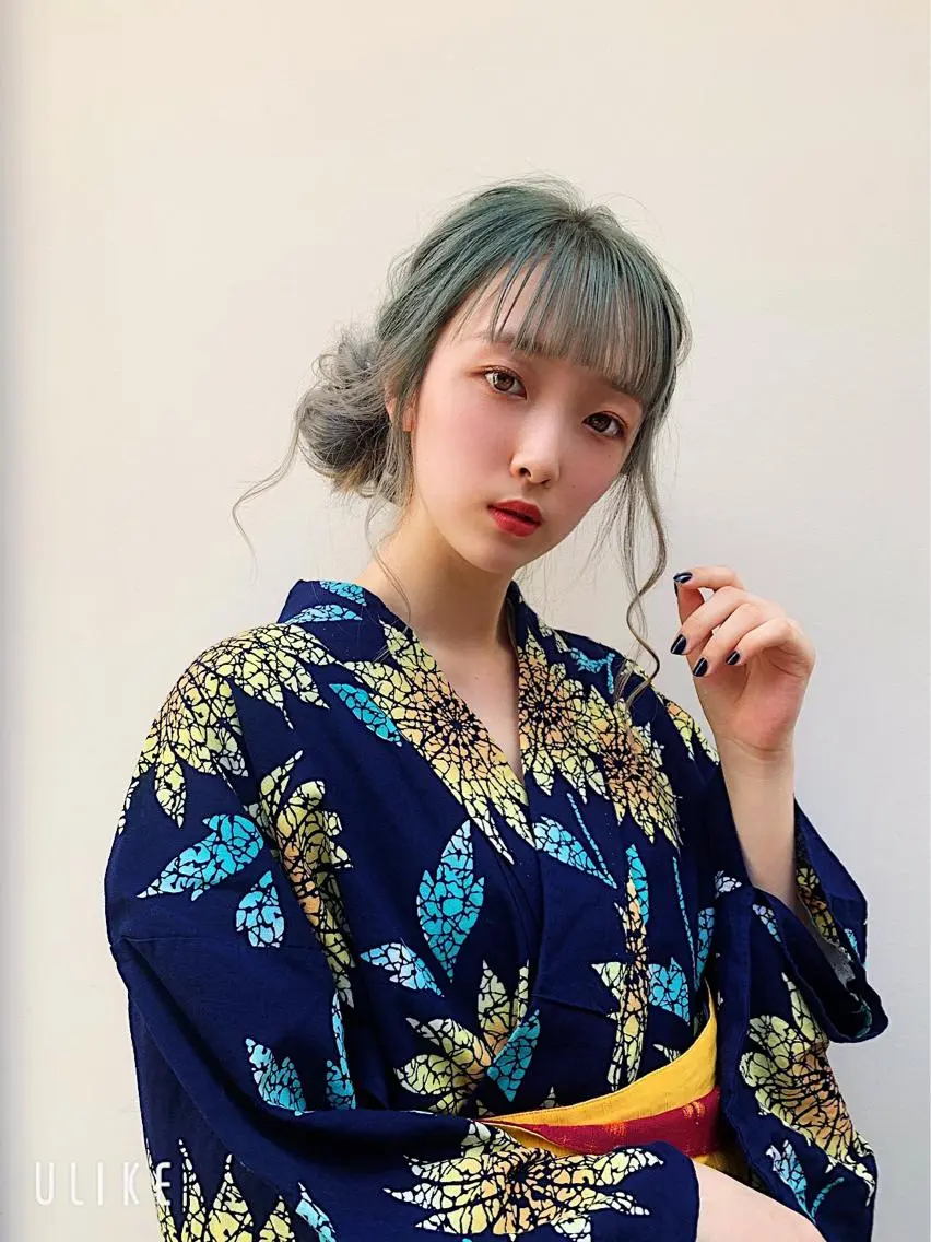 ロング 卒業式のヘアスタイル 京都最安価エクステ muuka🦋のヘアスタイル