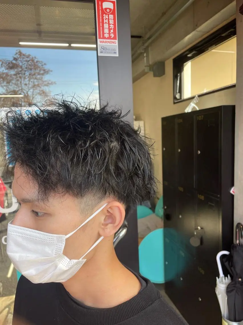パーマ メンズ メンズ韓国ヘア👹 KAJIのヘアスタイル