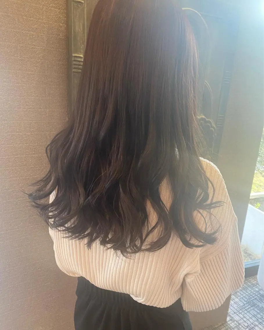 ロング earth甲府昭和店 東 允のヘアスタイル