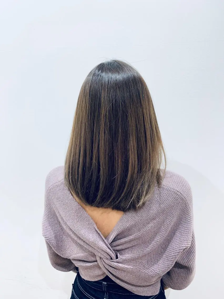 ミディアム カラー 奈良 優輝のヘアスタイル