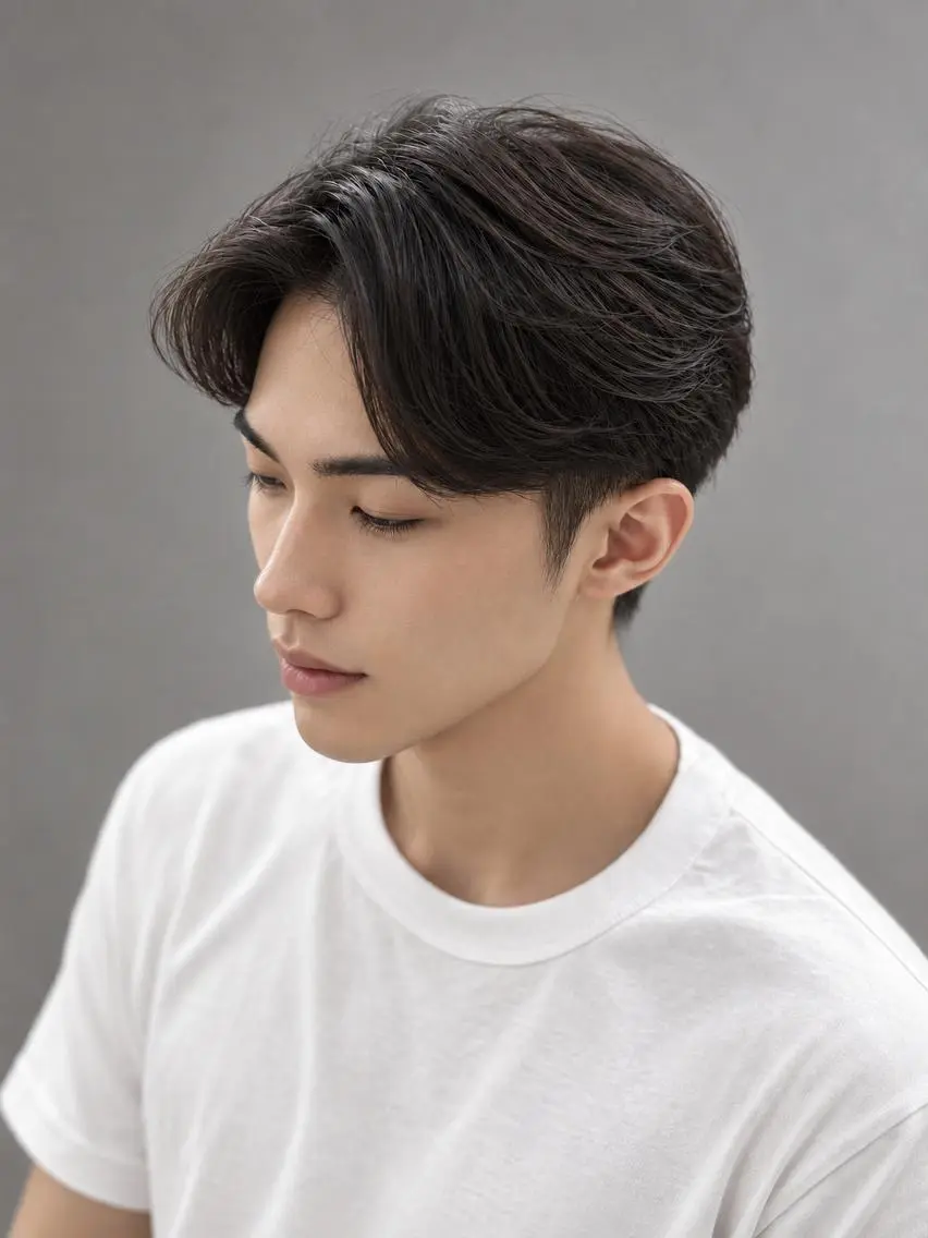 パーマ メンズ メンズカット眉WAX 専門スタイリスト岡田のヘアスタイル