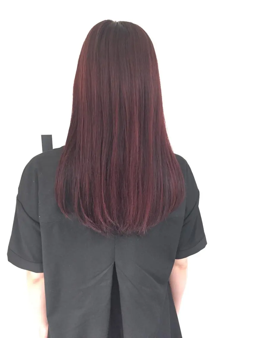 ロング カラー ハイライトカラー ハイライト ✂️小顔カット✂️ 山本有紀のヘアスタイル