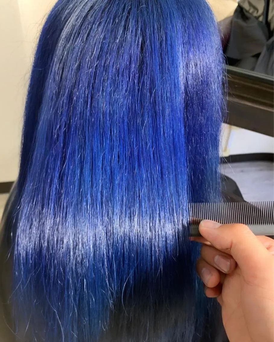 セミロング 酒徳 ヒロヤのヘアスタイル