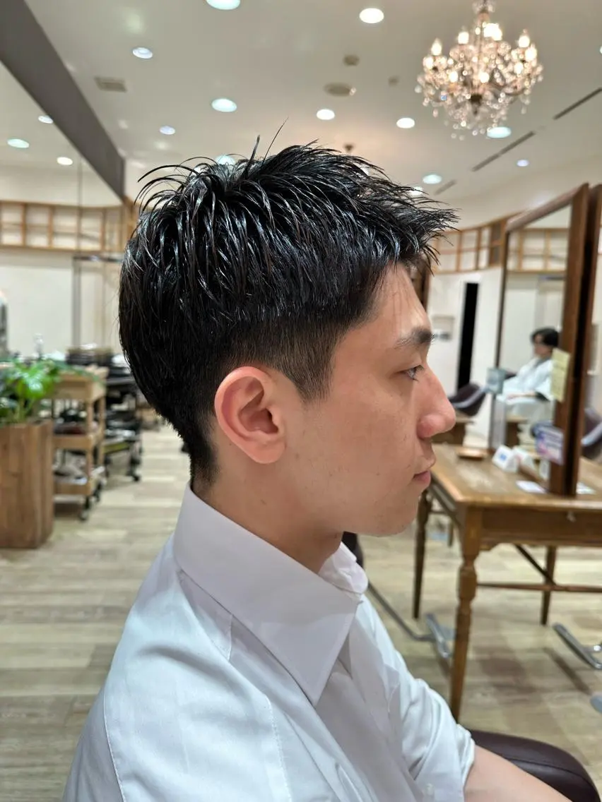 メンズ 刈り上げ 宮原 智美のヘアスタイル
