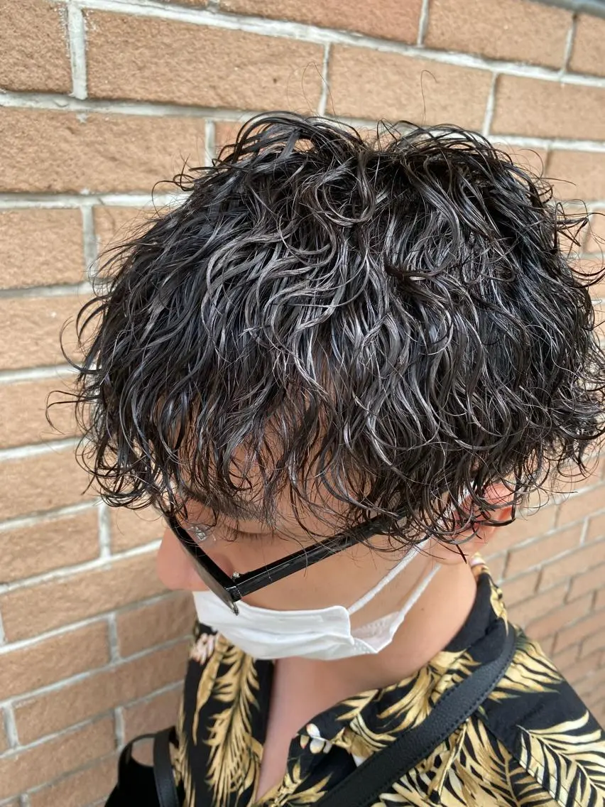 パーマ メンズ カット パーマ ヘアセット 再現性No.1ヘア ごーた立川のヘアスタイル