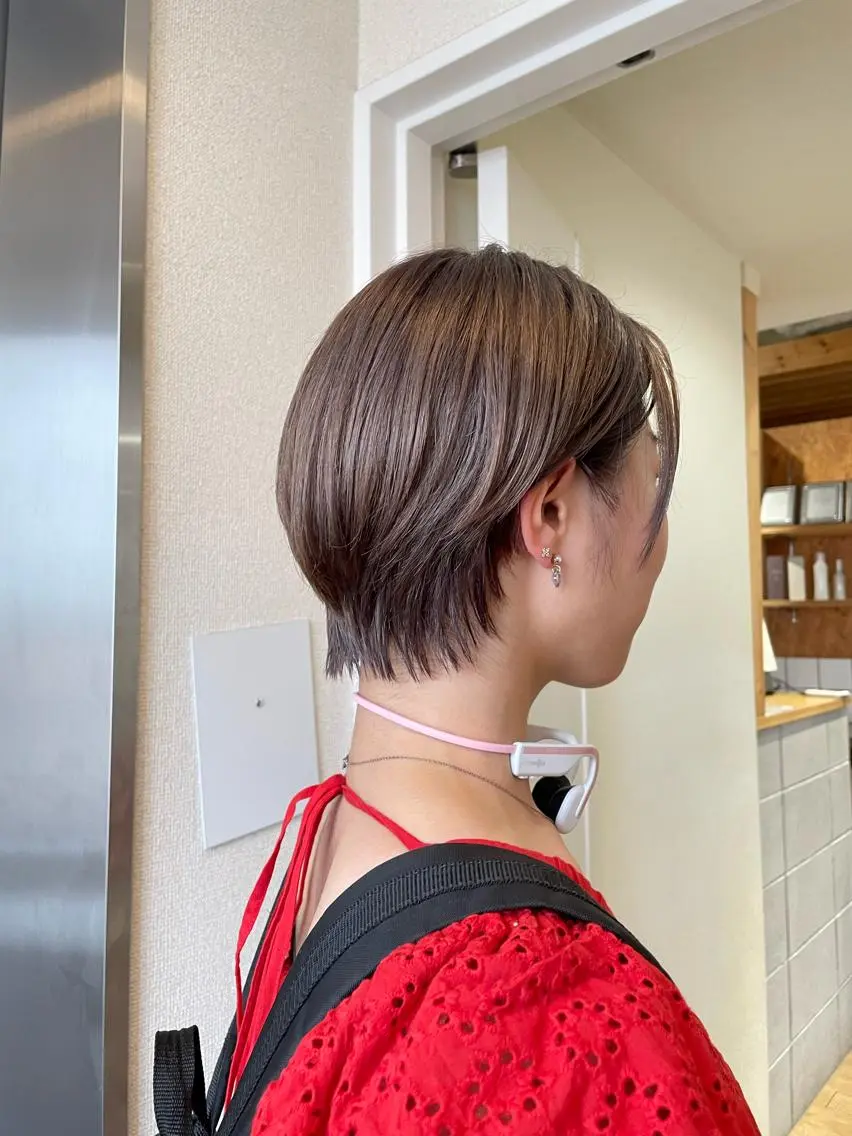 ショート 山口 朔弥のヘアスタイル