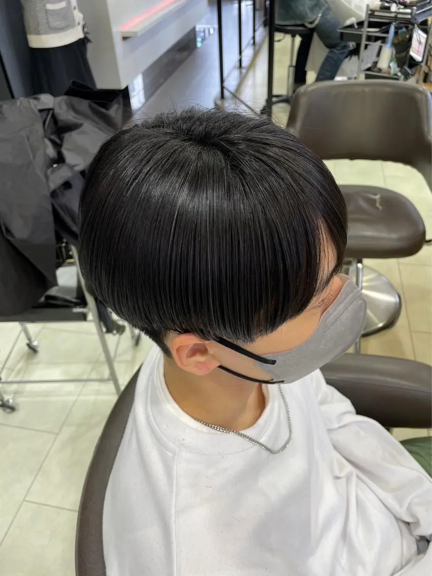 メンズ 酸性ストレート 石井 光星のヘアスタイル