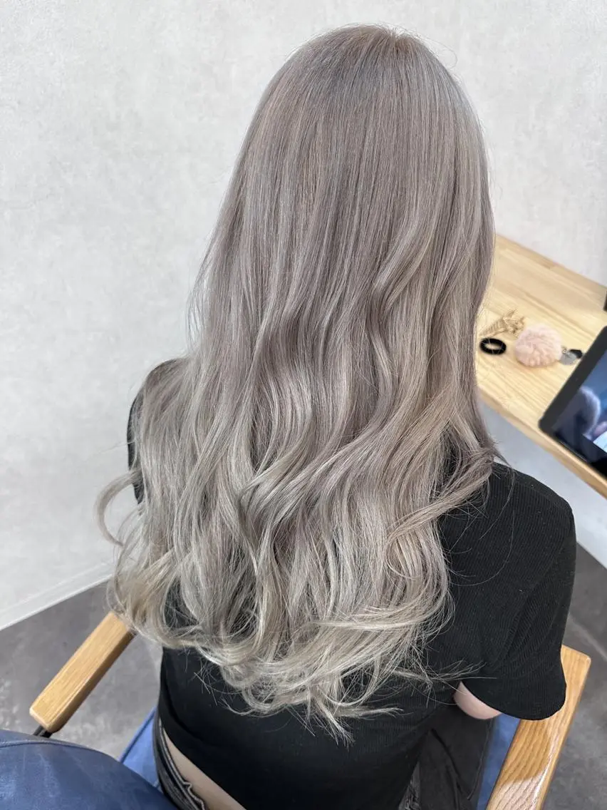ロング ヘアアレンジ カラー 💎lino _by _ACNE💎 🧸のヘアスタイル
